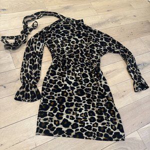 Barneys Roberto Rodriguez Leopard Dress